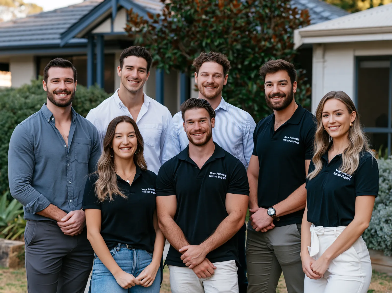 The local we buy houses company team at Your Friendly House Buyers in Fresno, WA